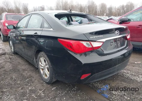 2014 Hyundai Sonata Gls from USA, damaged, VIN 5NPEB4AC2EH912901